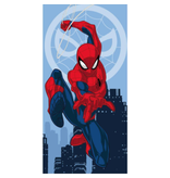 Spiderman strandlaken Jump - 70 x 140 cm - Katoen