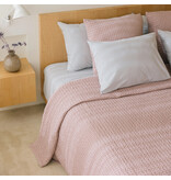 Torres Novas 1845 Bedspread Waffle Old Pink - 280 x 260 cm - Cotton