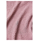 Torres Novas 1845 Bedspread Waffle Old Pink - 280 x 260 cm - Cotton