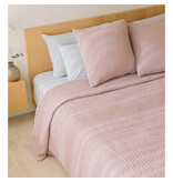 Torres Novas 1845 Pillowcase Waffle, Old Pink - 50 x 50 cm - Cotton