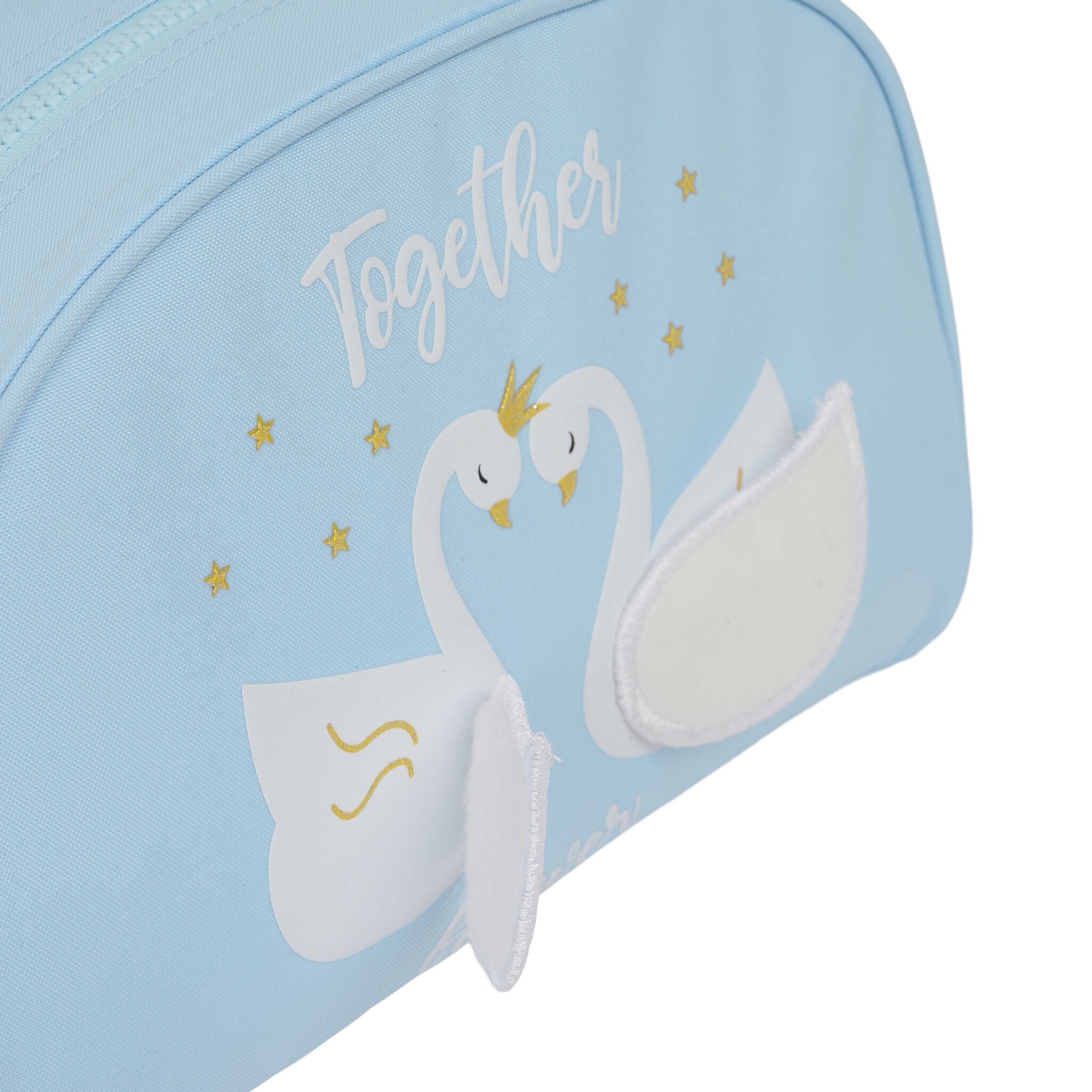 GLOWLAB Toiletry bag, Swans - 28 x 18 x 10 cm - Polyester