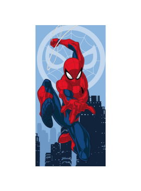 Spiderman strandlaken Jump - 70 x 140 cm - Katoen