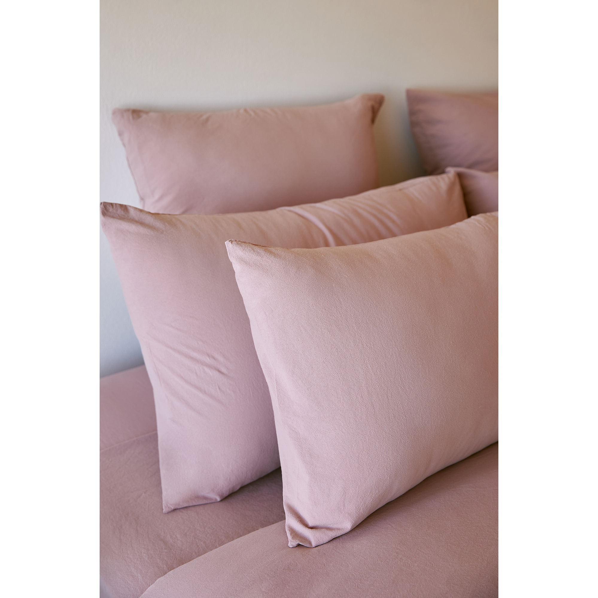 Torres Novas 1845 Pillowcase Old Pink - 50 x 75 cm - 2 pieces - Washed Cotton