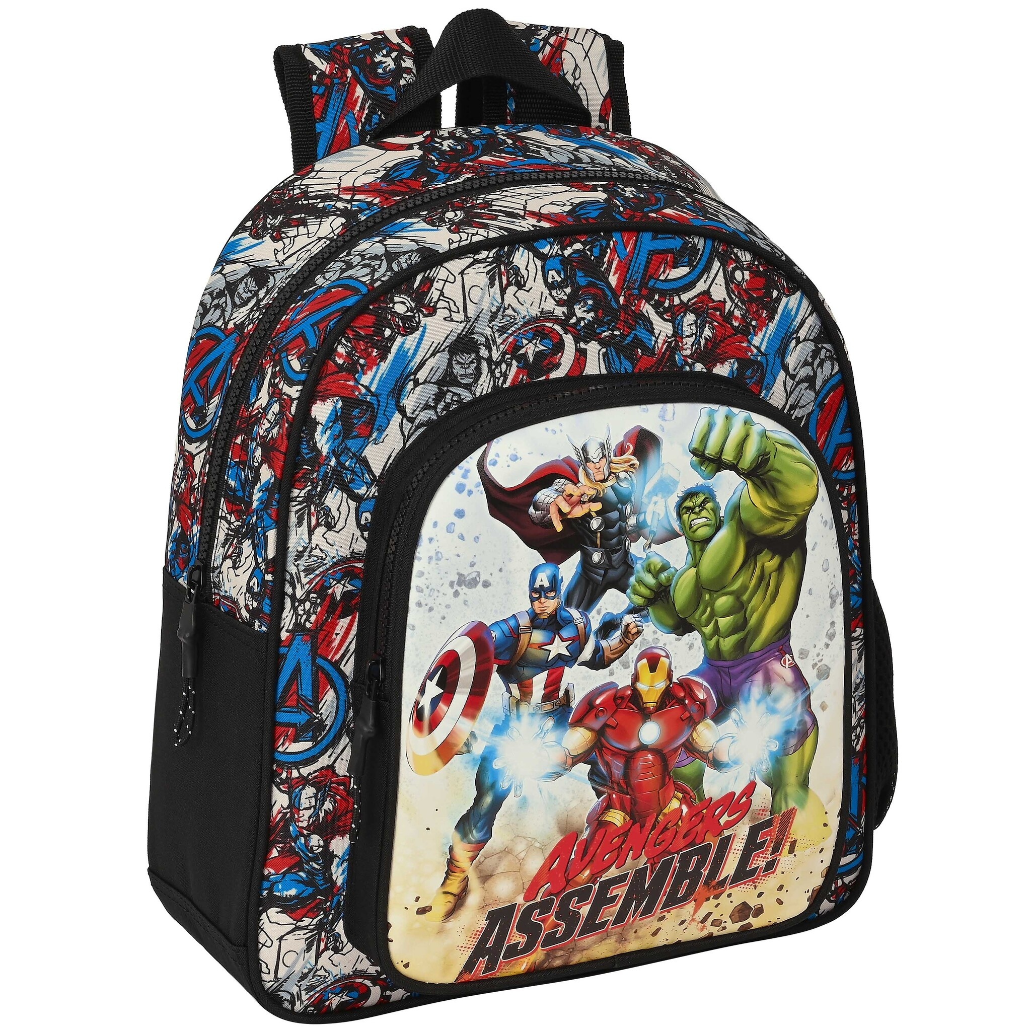 Marvel Avengers Backpack, Assemble! - 34 x 26 x 11 cm - Polyester