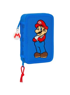 Super Mario Filled Pencil Case Play 28 pieces Polyester