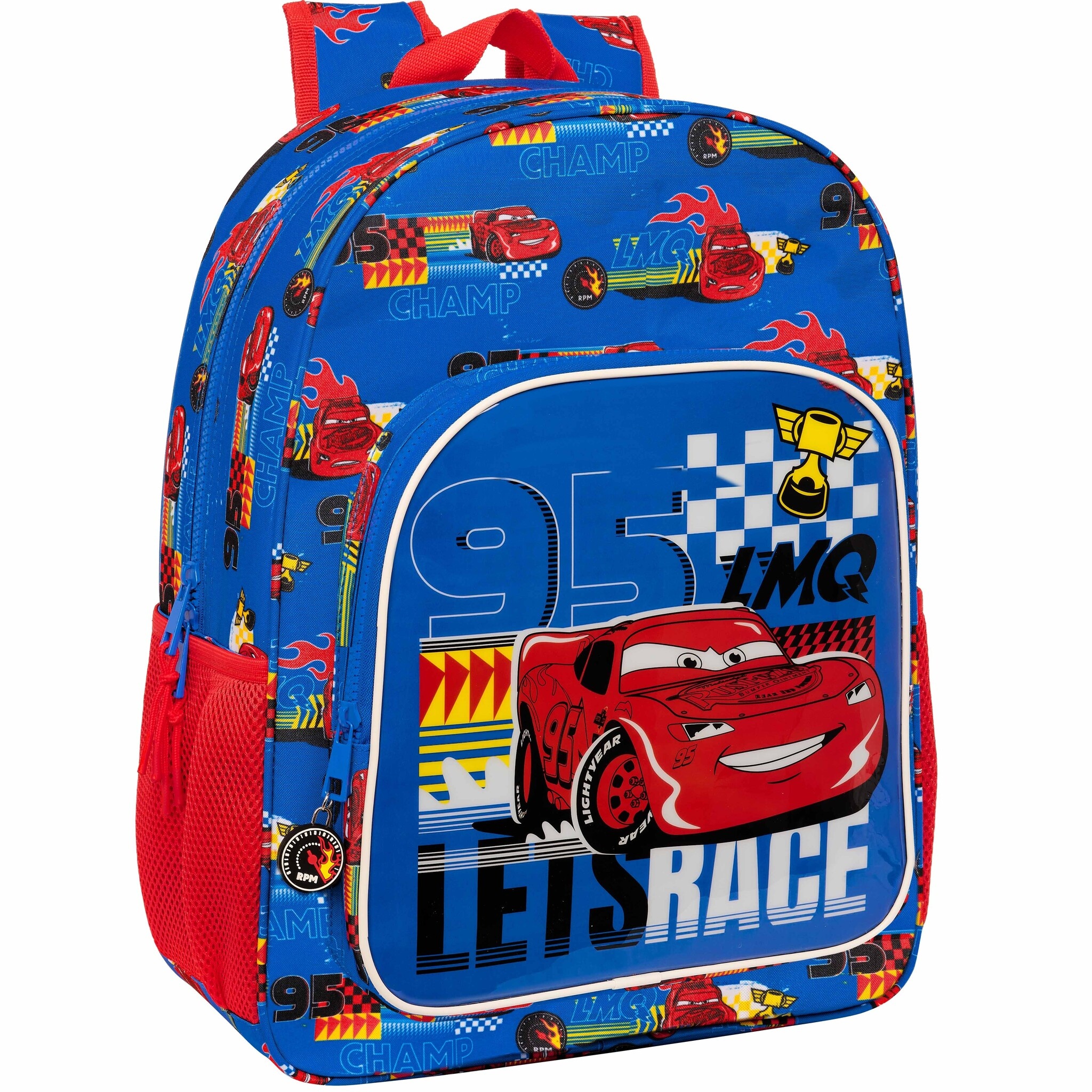 Disney Cars Backpack, Race Ready - 42 x 33 x 14 cm - Polyester