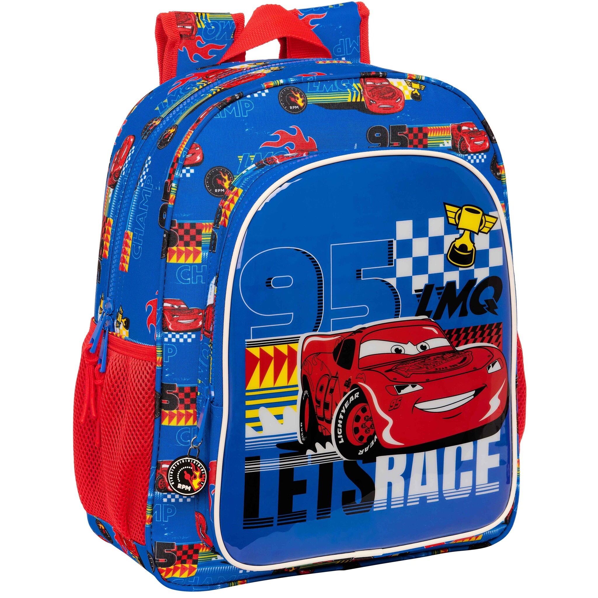 Disney Cars Rugzak, Race Ready - 38 x 32 x 12 cm - Polyester