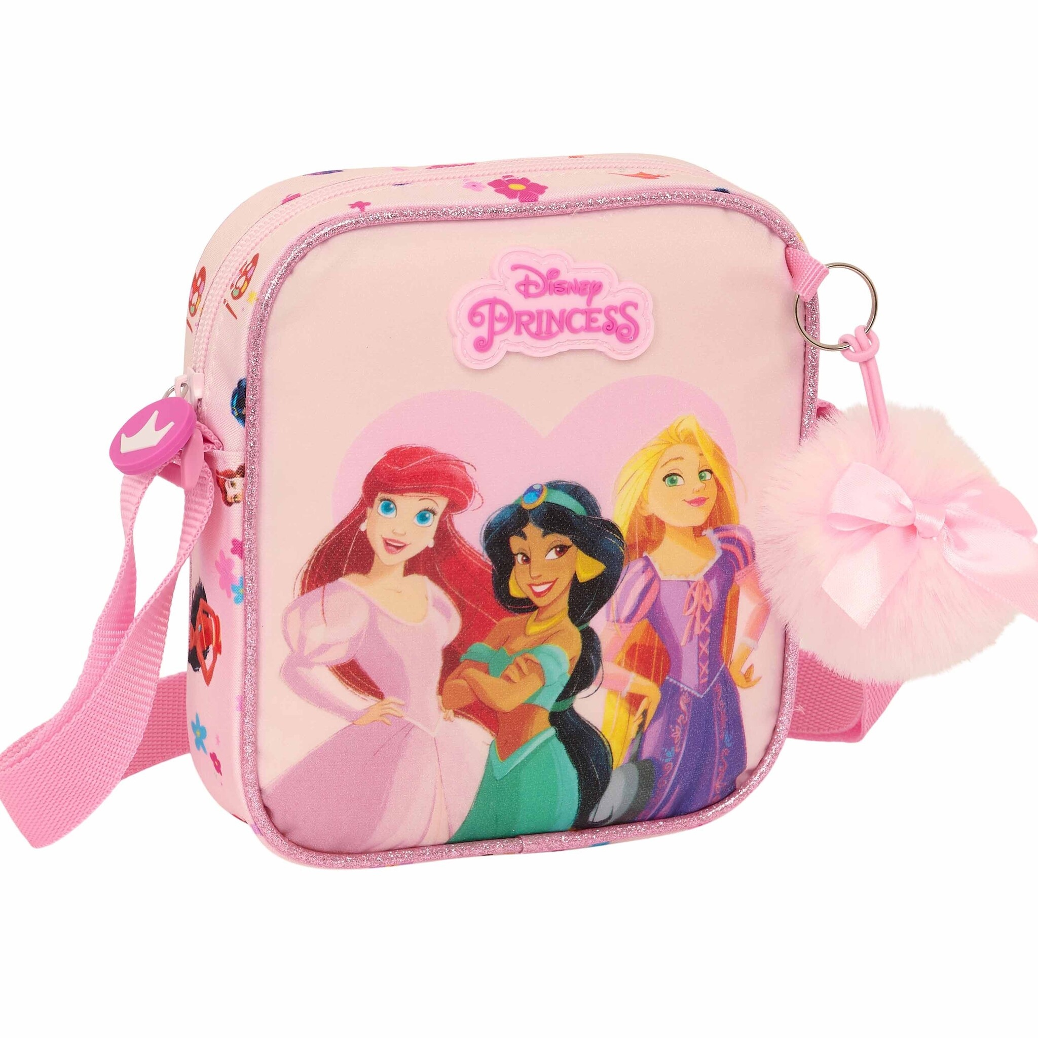 Disney Princess Mini Shoulder Bag, Summer Adventures - 18 x 16 x 4 cm - Polyester