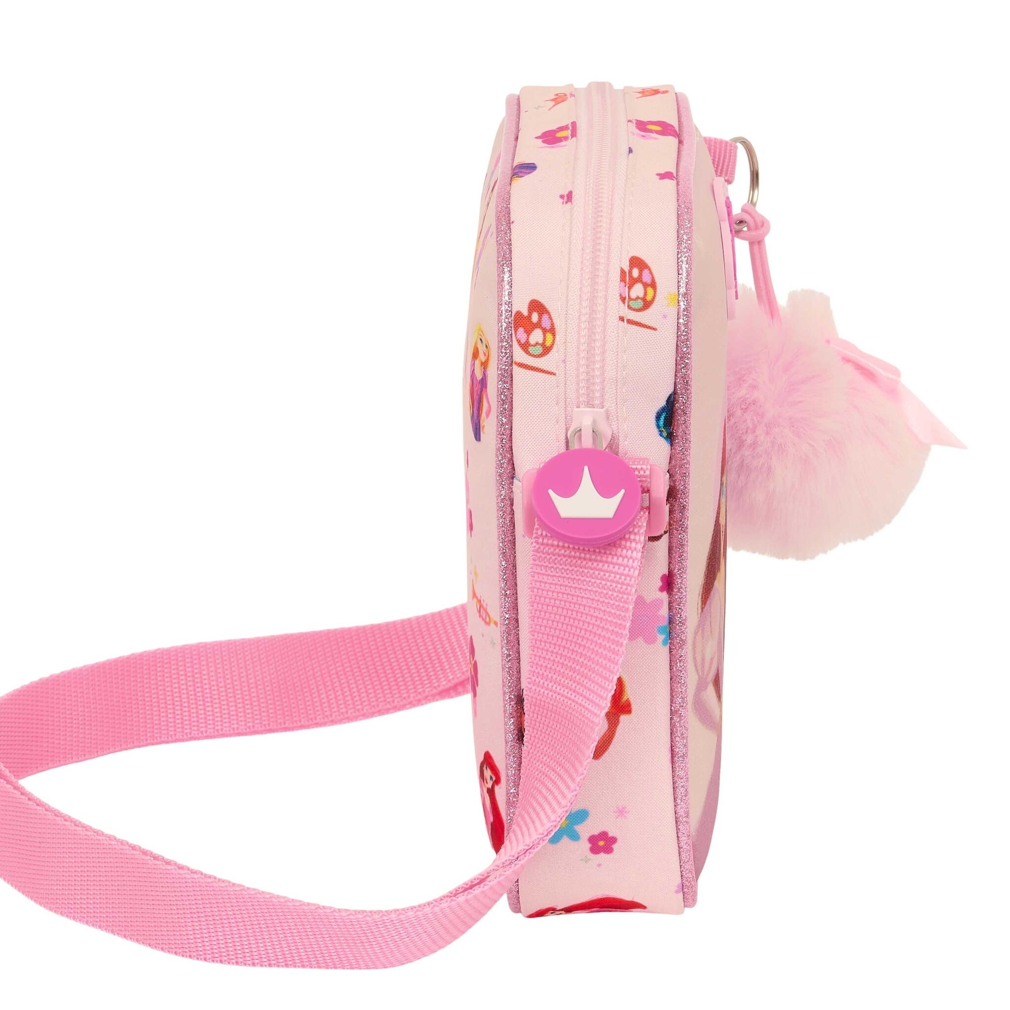 Disney Princess Mini Shoulder Bag, Summer Adventures - 18 x 16 x 4 cm - Polyester