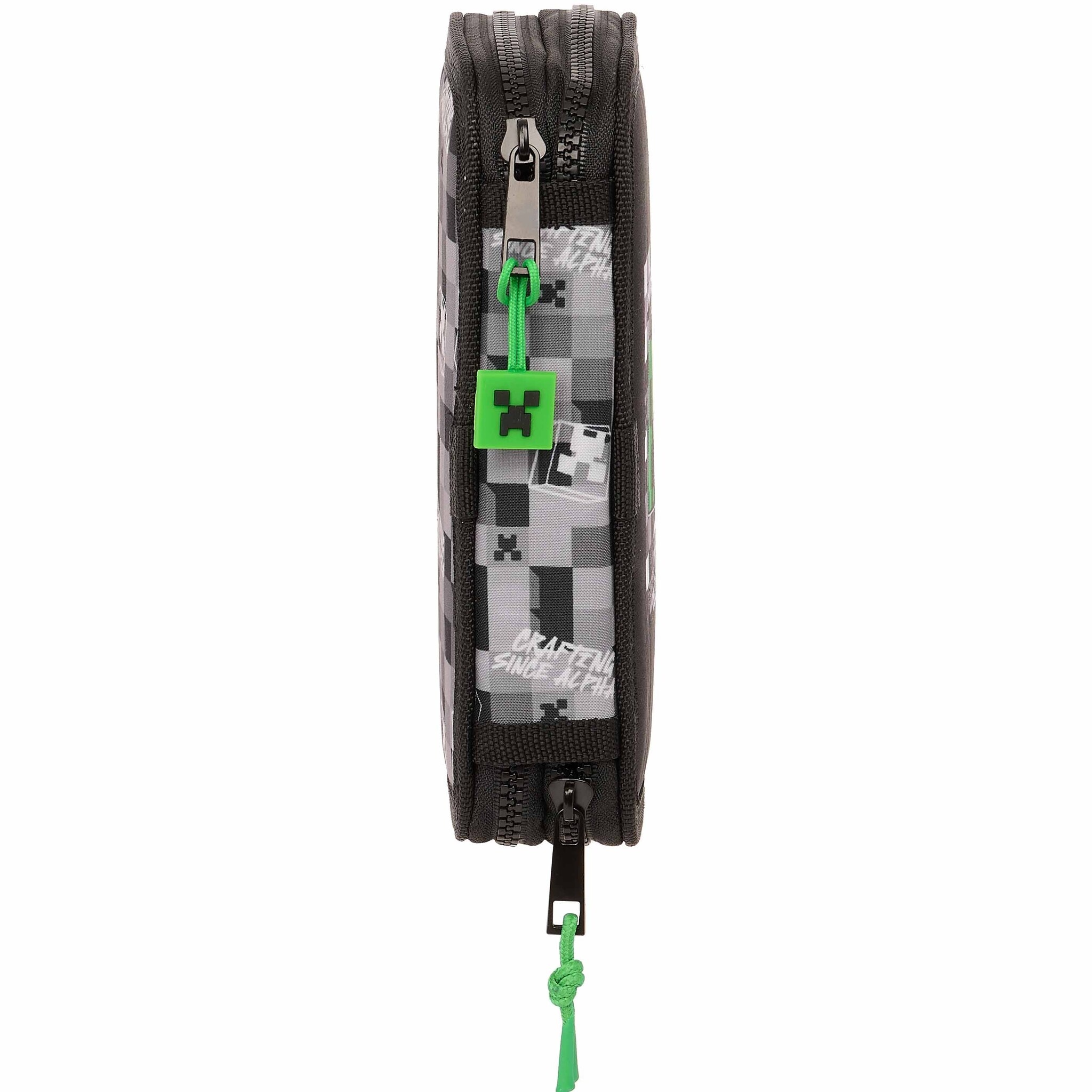 Minecraft Filled Pencil Case, Anniversary - 28 pcs. - 19.5 x 12.5 x 4 cm - Polyester