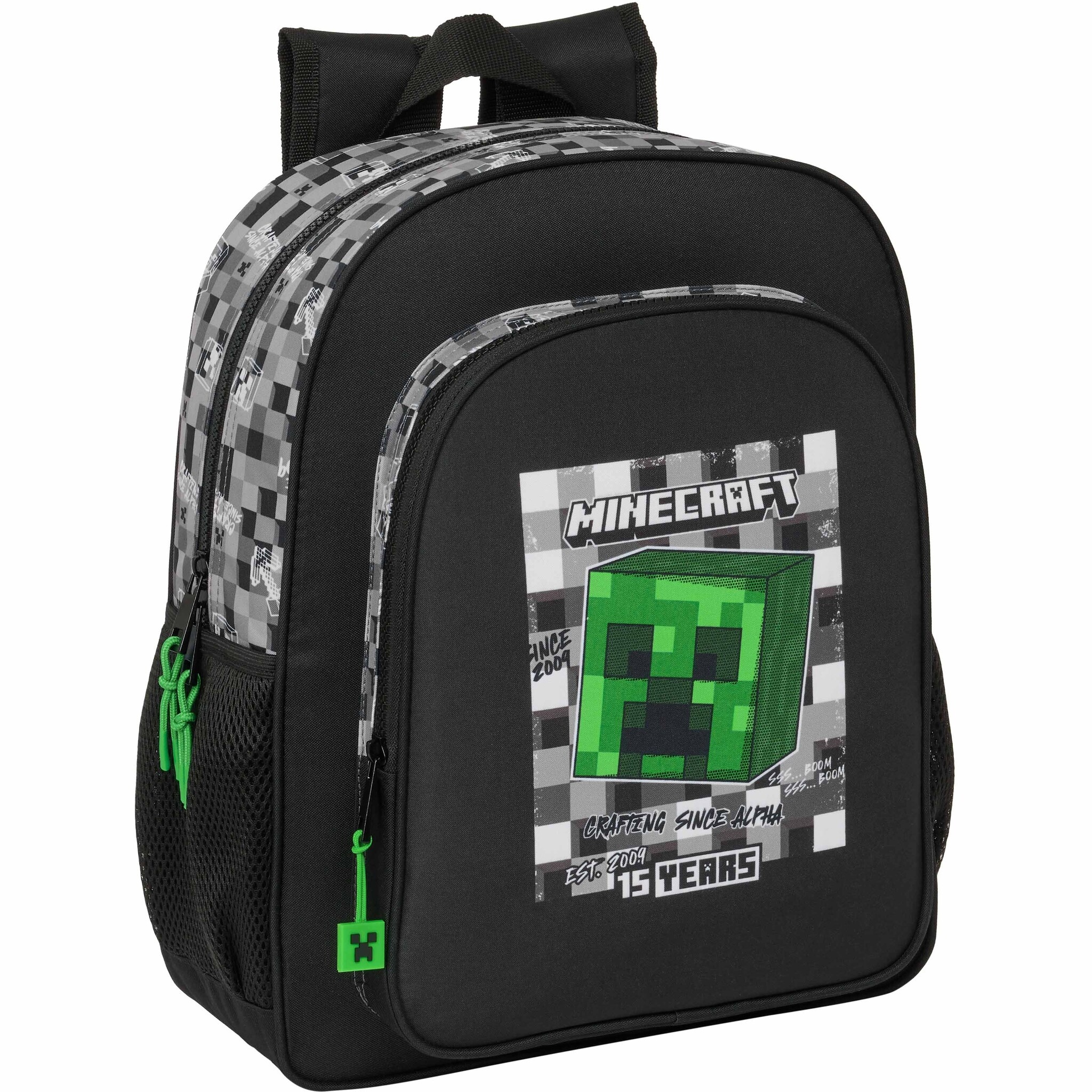 Minecraft Backpack, Anniversary - 38 x 32 x 12 cm - Polyester