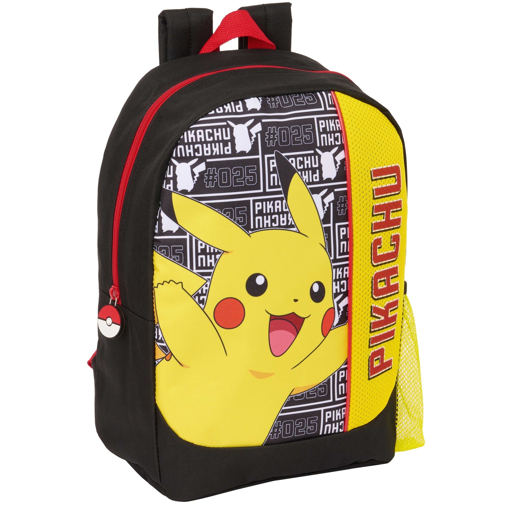 Pokemon Backpack, Pikachu - 40 x 28 x 12 cm - Polyester