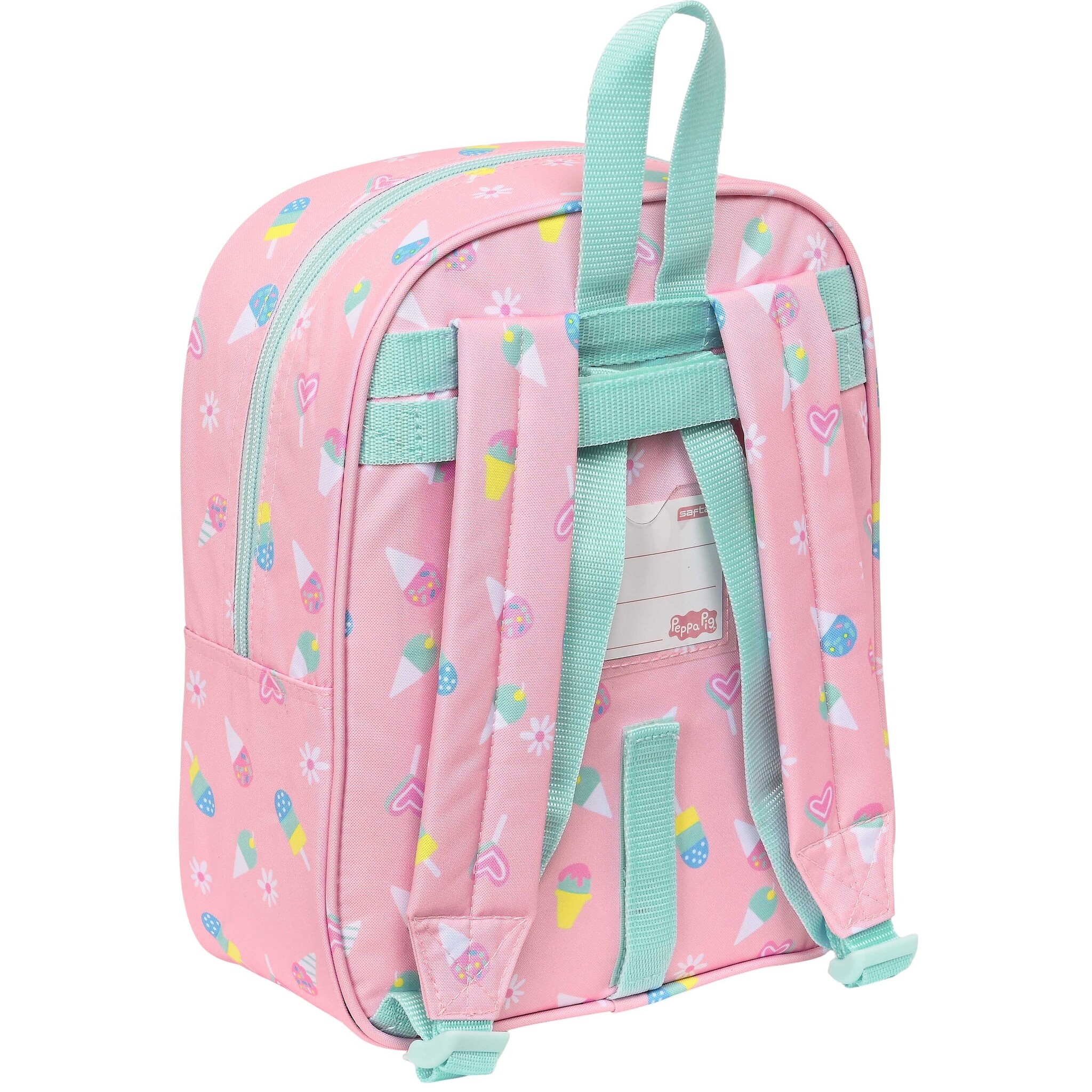 Peppa Pig Toddler backpack, Ice Cream - 27 x 22 x 10 cm - Polyester