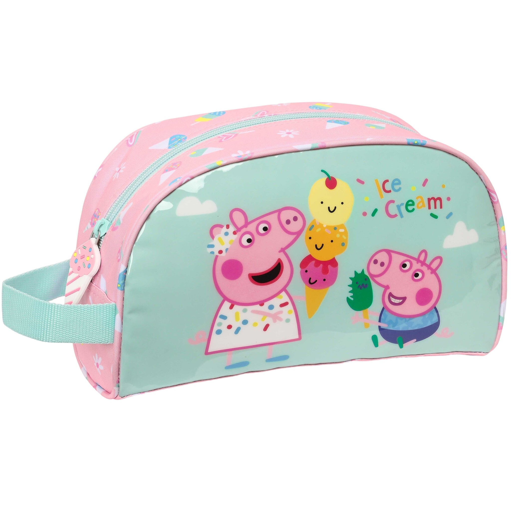 Peppa Pig Toiletry bag, Ice Cream - 26 x 15 x 12 cm - Polyester