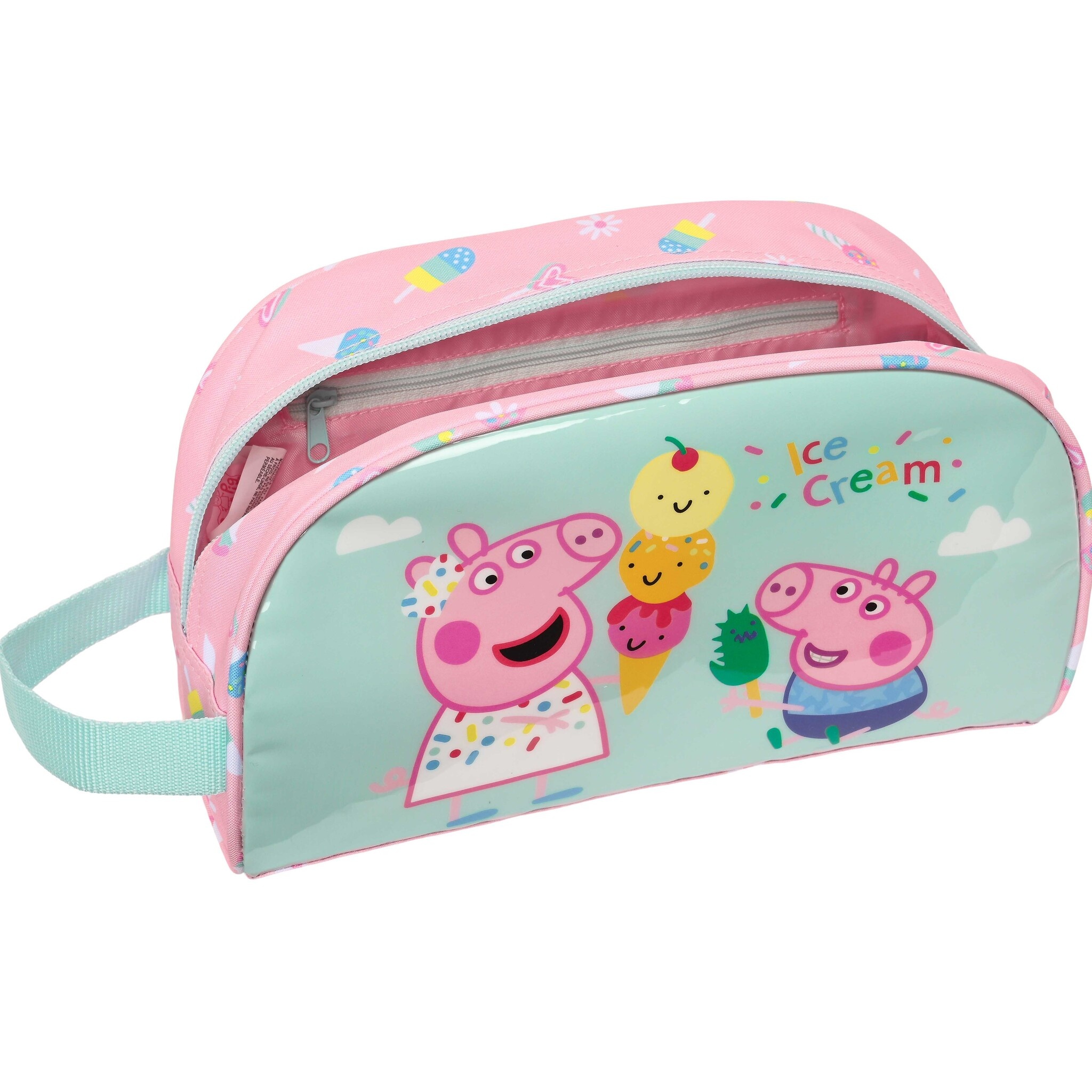 Peppa Pig Toiletry bag, Ice Cream - 26 x 15 x 12 cm - Polyester