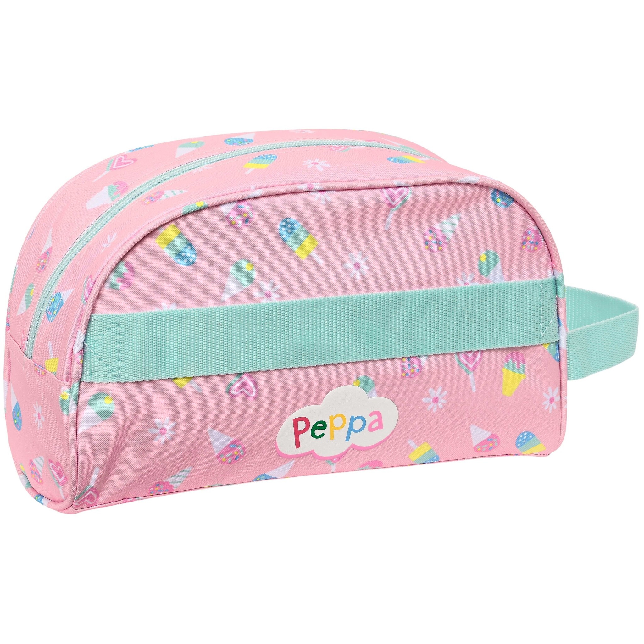 Peppa Pig Toiletry bag, Ice Cream - 26 x 15 x 12 cm - Polyester