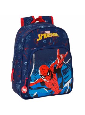 Spiderman Backpack Web 34 x 26 Polyester