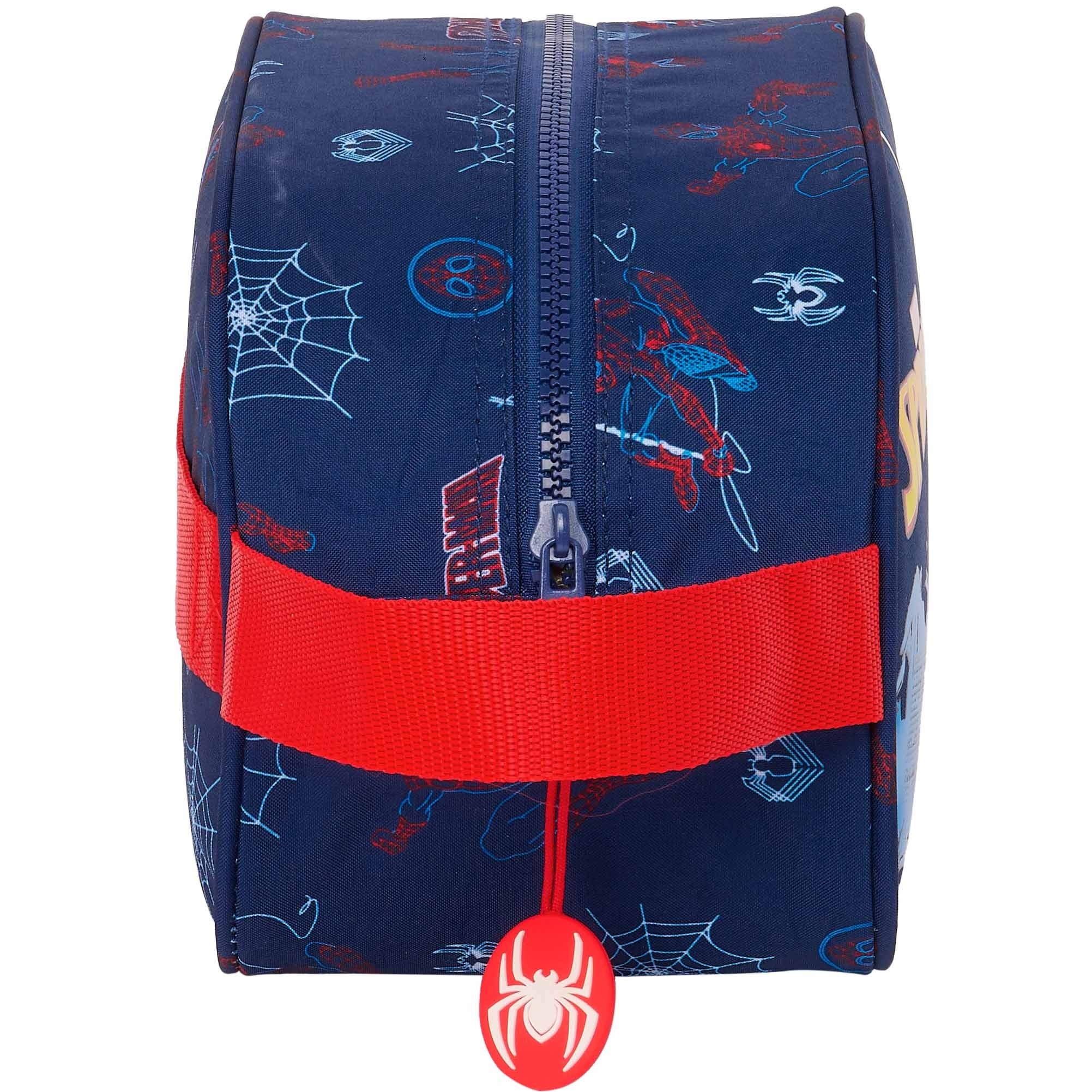 Spiderman Toiletry bag, Web - 26 x 15 x 12 cm - Polyester