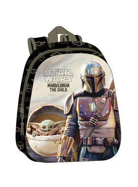 Star wars Backpack 3D The Mandalorian 33 x 27 cm Polyester