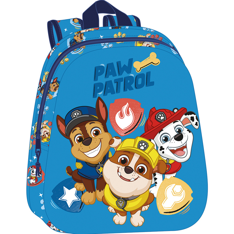 Paw Patrol Backpack, 3D Heroes - 33 x 27 x 10 cm - Polyester