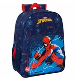 Spiderman Backpack, Neon - 42 x 33 x 14 cm - Polyester