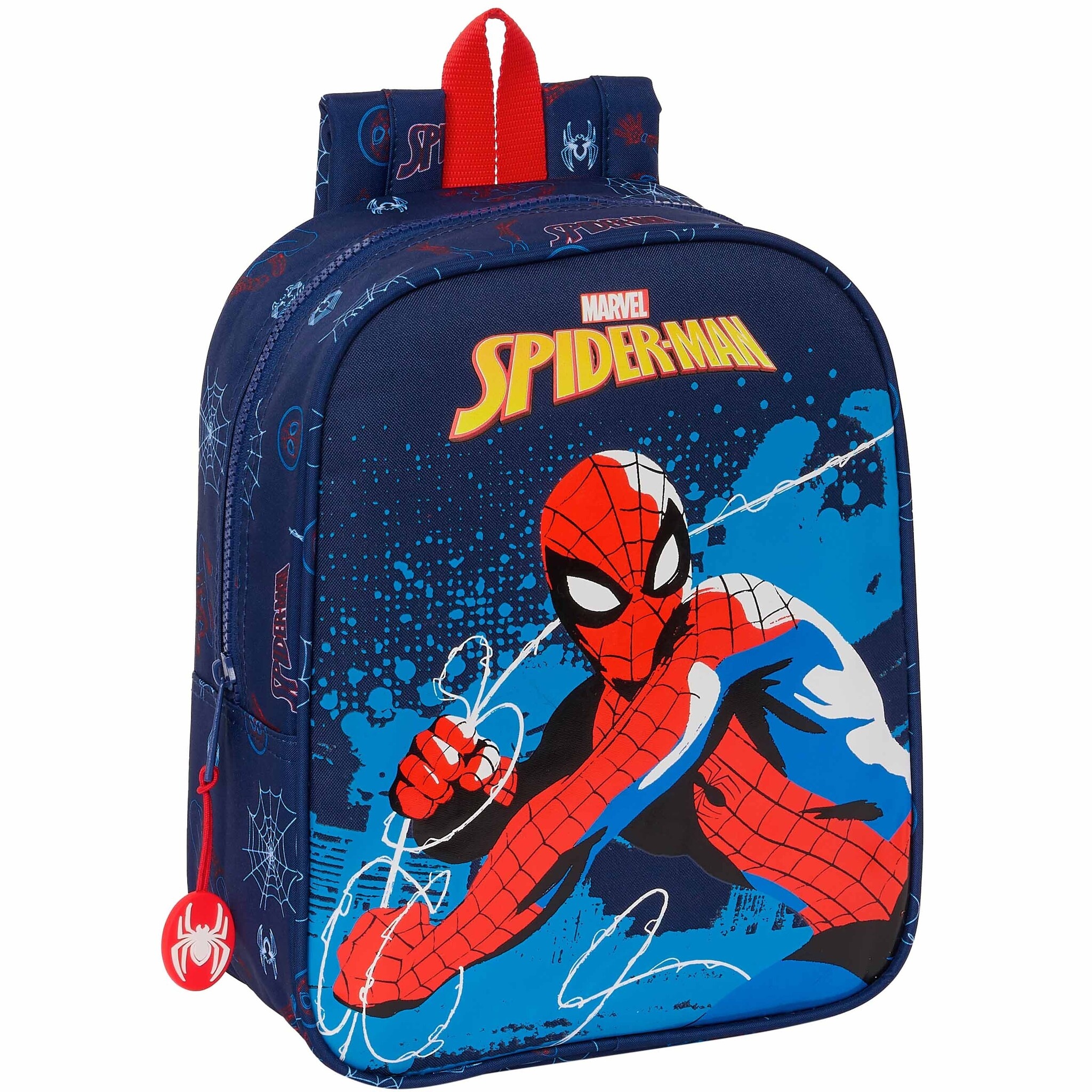 Spiderman Toddler backpack, Neon - 27 x 22 x 10 cm - Polyester