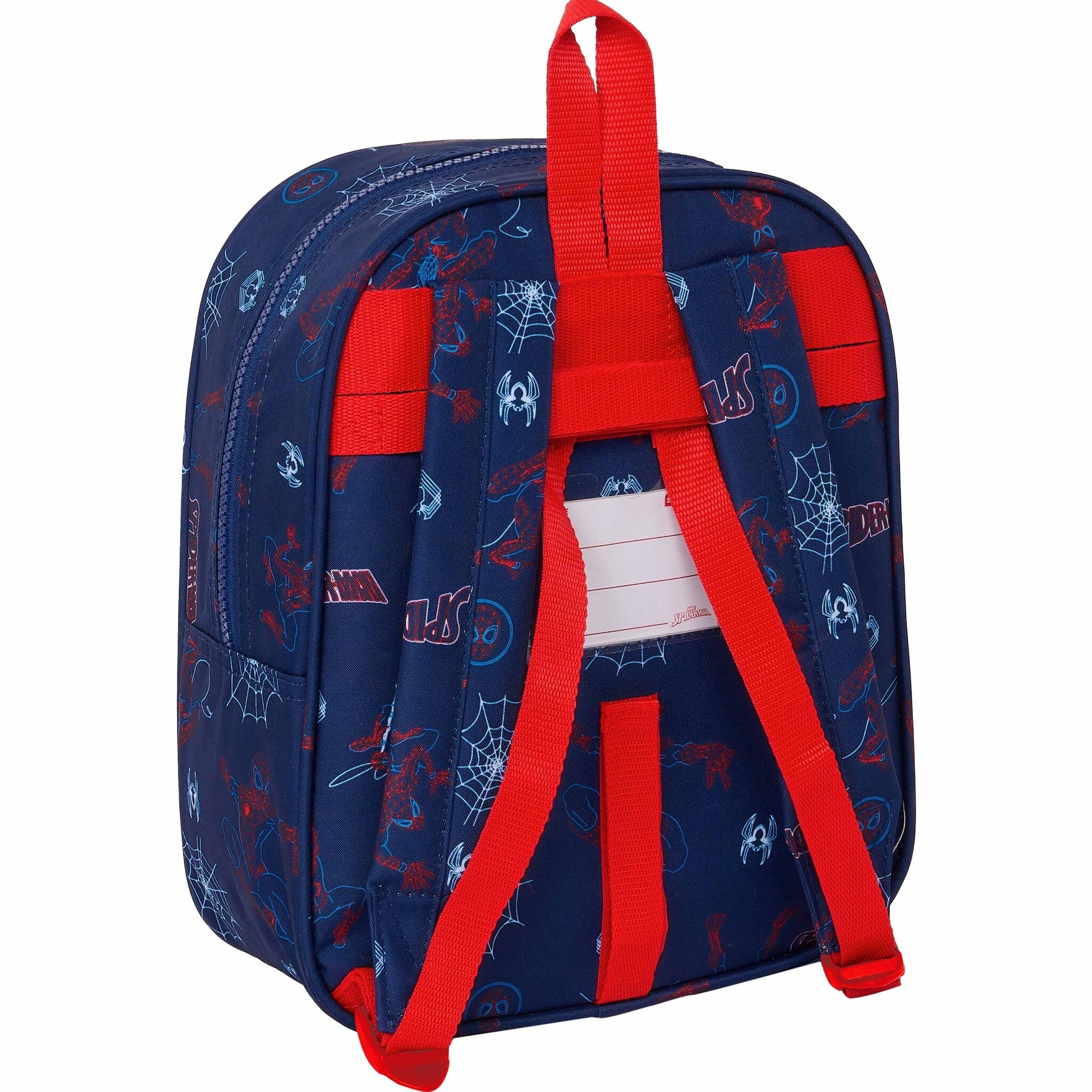 Spiderman Peuterrugzak, Neon - 27 x 22 x 10 cm - Polyester