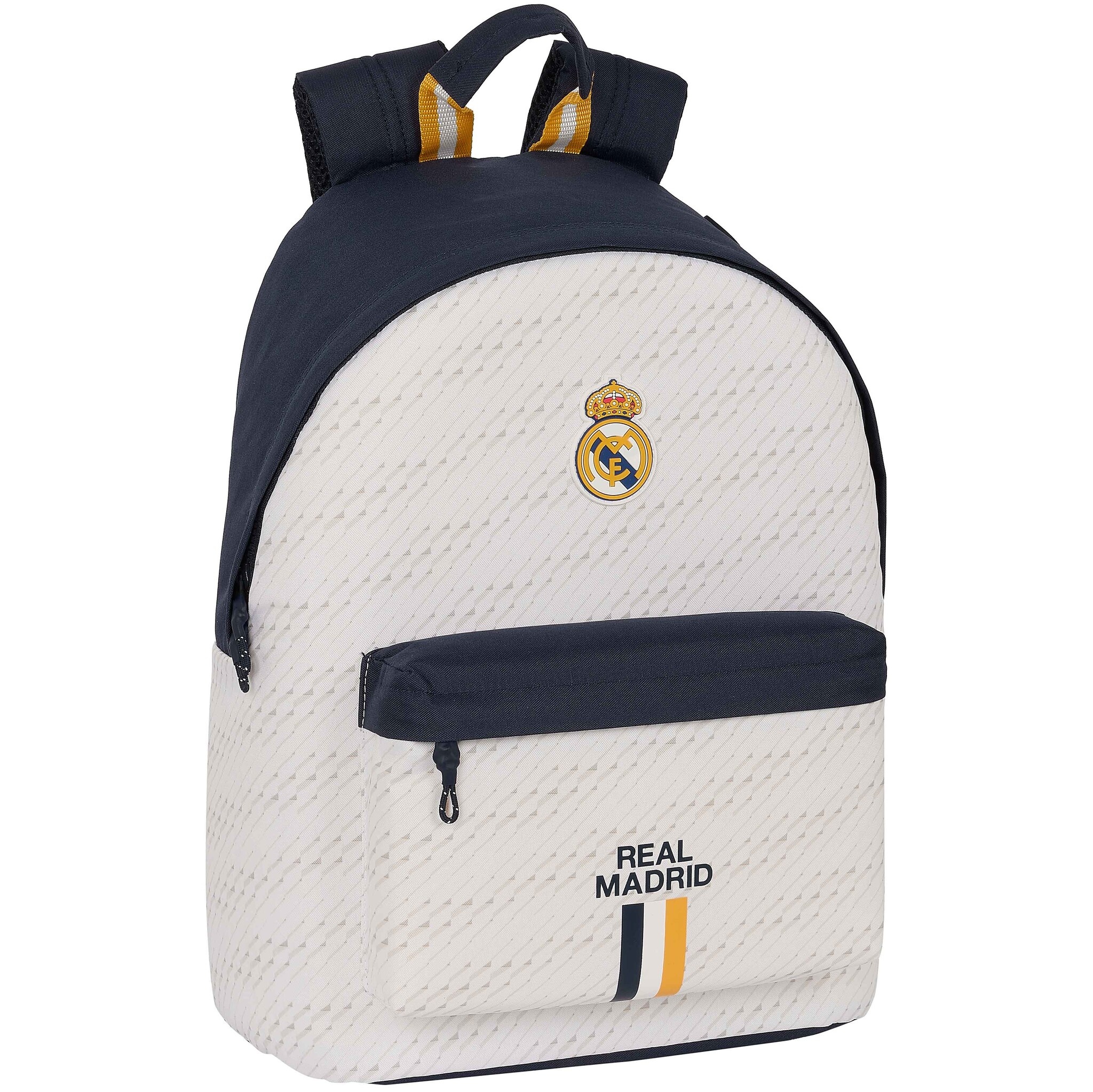 Real Madrid Laptop Backpack, Logo - 14.1" - 42 x 31 x 16 cm - Polyester