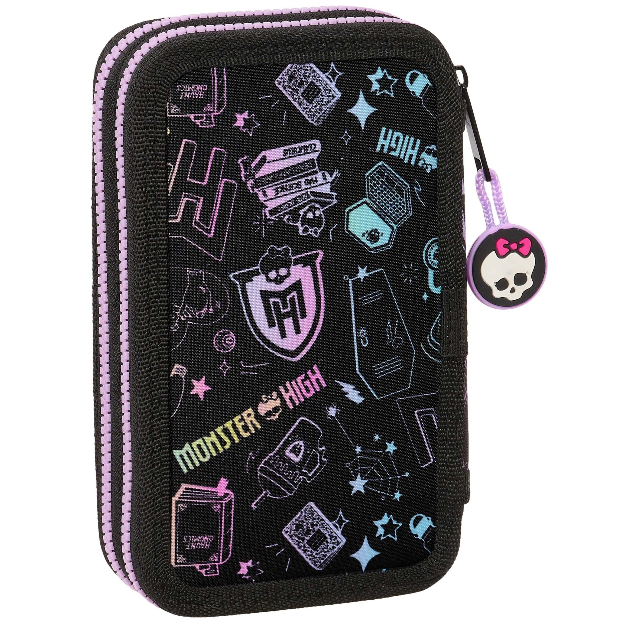 Monster High Filled Pouch, Fantastic - 28 pcs. - 19.5 x 12.5 x 4 cm - Polyester