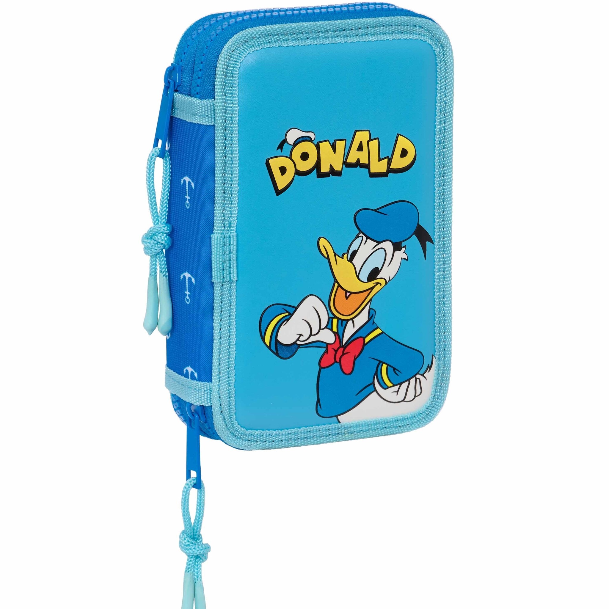 Disney Donald Duck Filled Pouch, Navy - 28 pcs. - 19.5 x 12.5 x 4 cm - Polyester