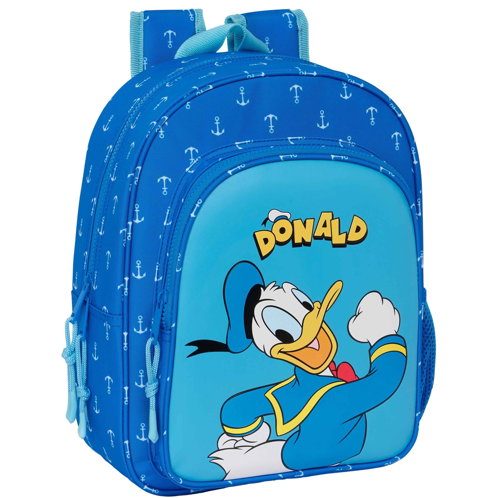 Disney Donald Duck Rugzak, Navy - 34 x 26 x 11 cm - Polyester