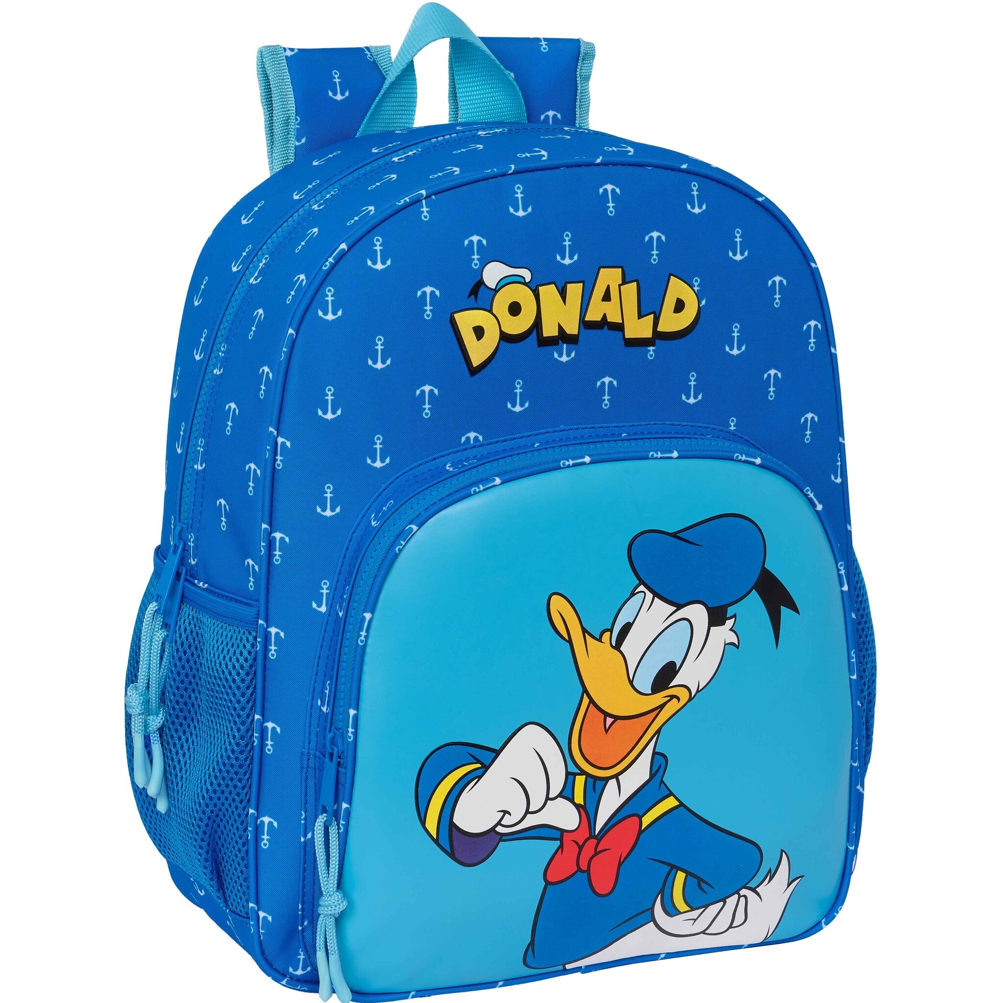 Disney Donald Duck Backpack, Navy - 38 x 32 x 12 cm - Polyester