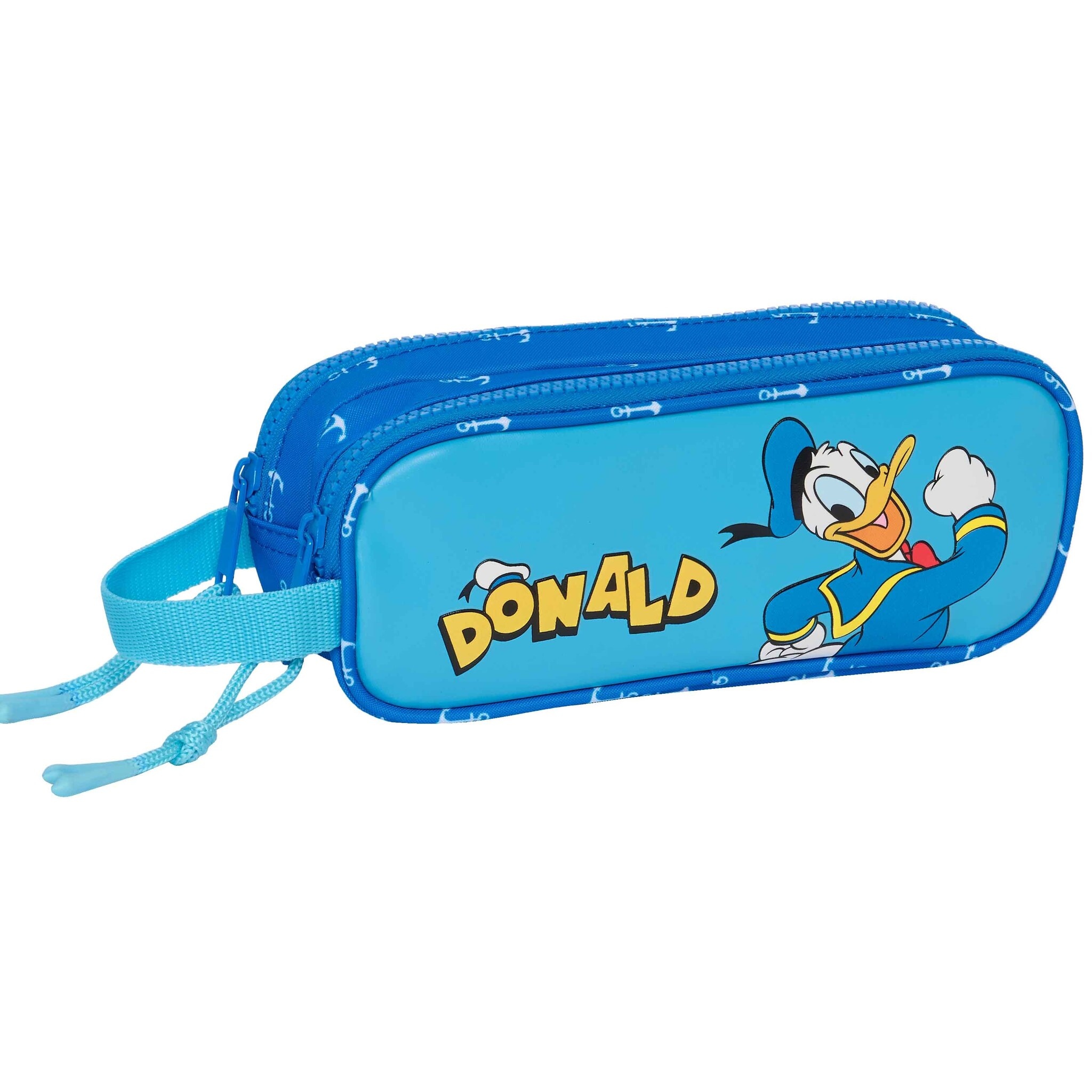 Disney Donald Duck Etui, Navy - 21 x 8 x 6 cm - Polyester