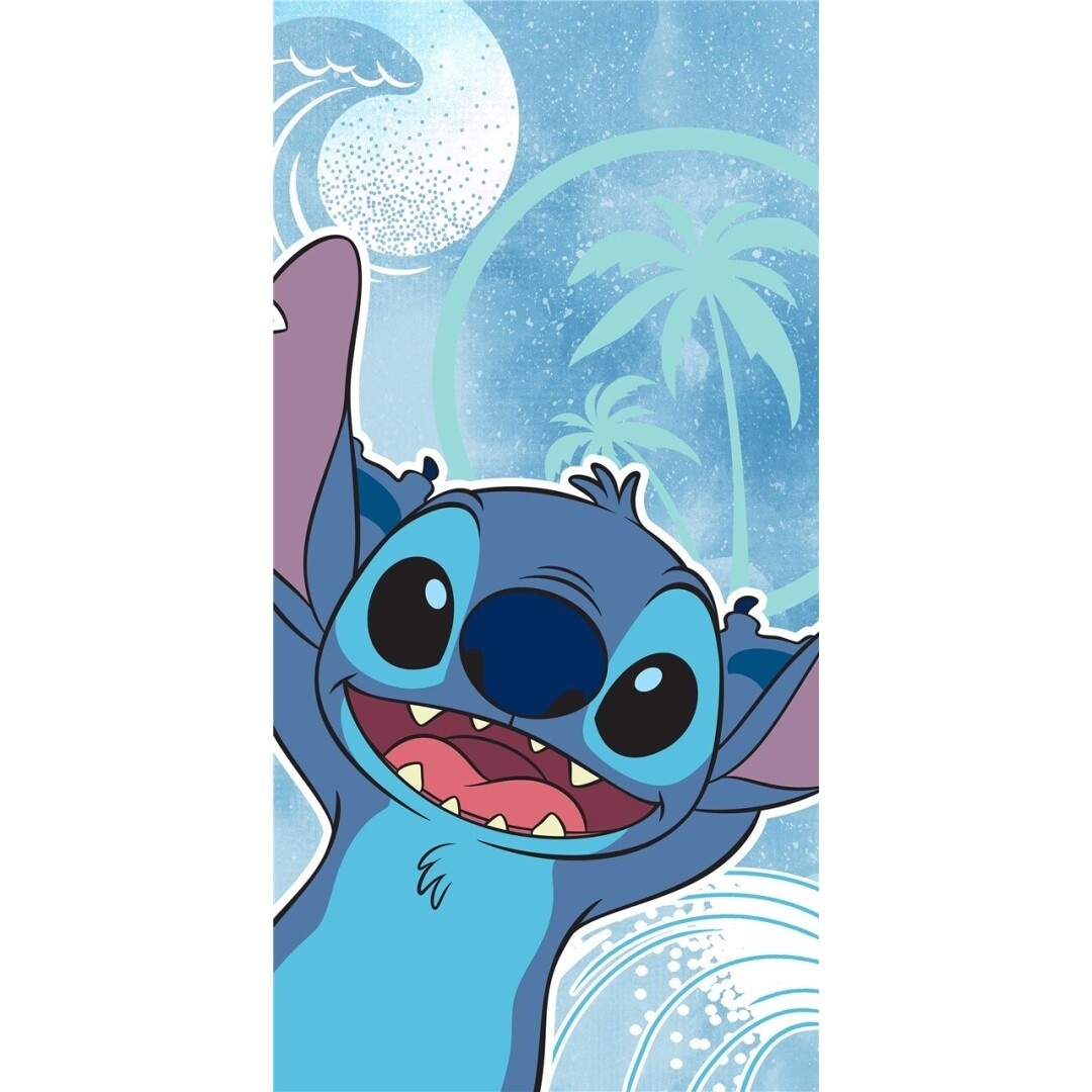 Disney Lilo & Stitch Strandlaken Wave - 70 x 140 cm - Katoen