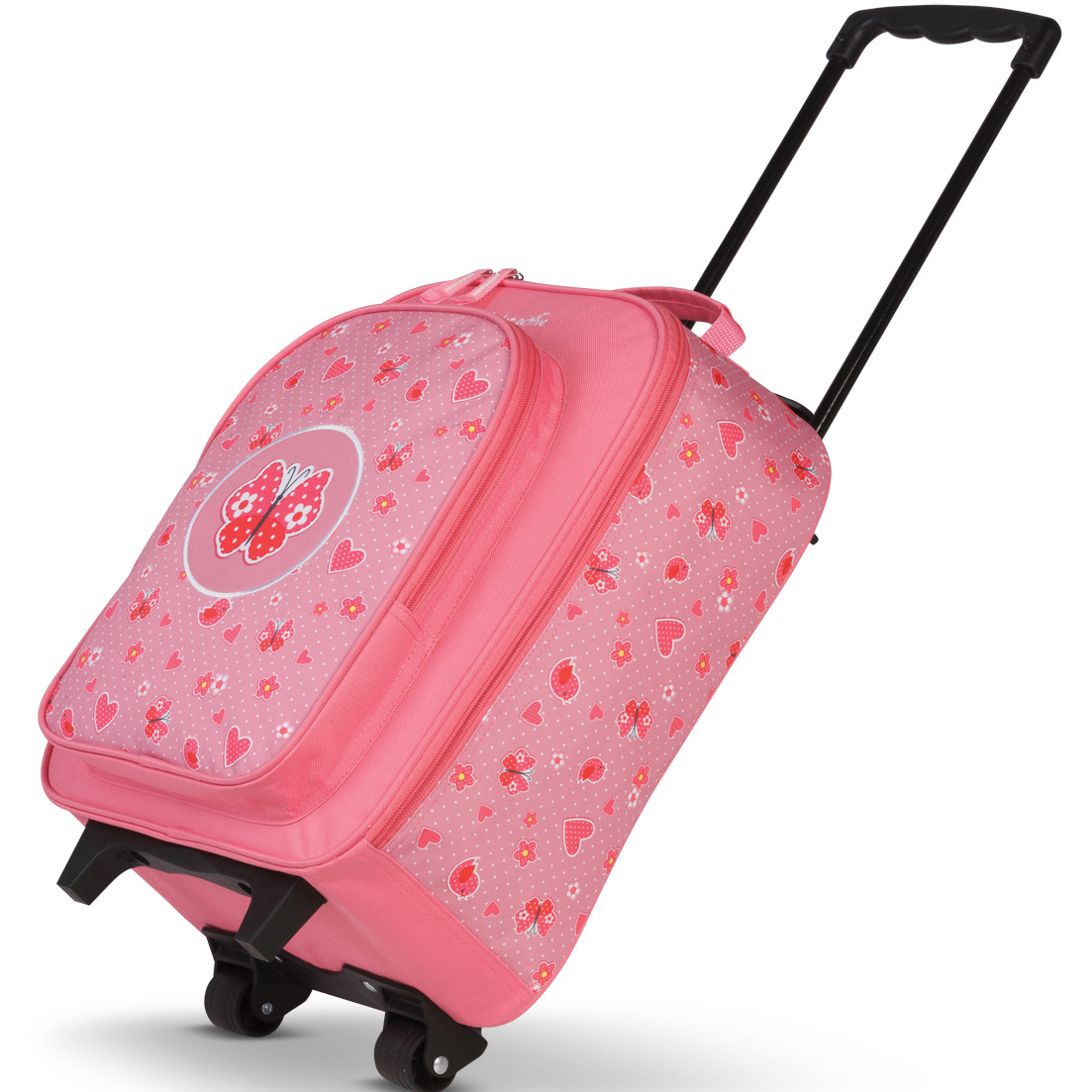 Fabrizio Trolley, Butterfly - 42 x 32 x 16/21 cm - Polyester