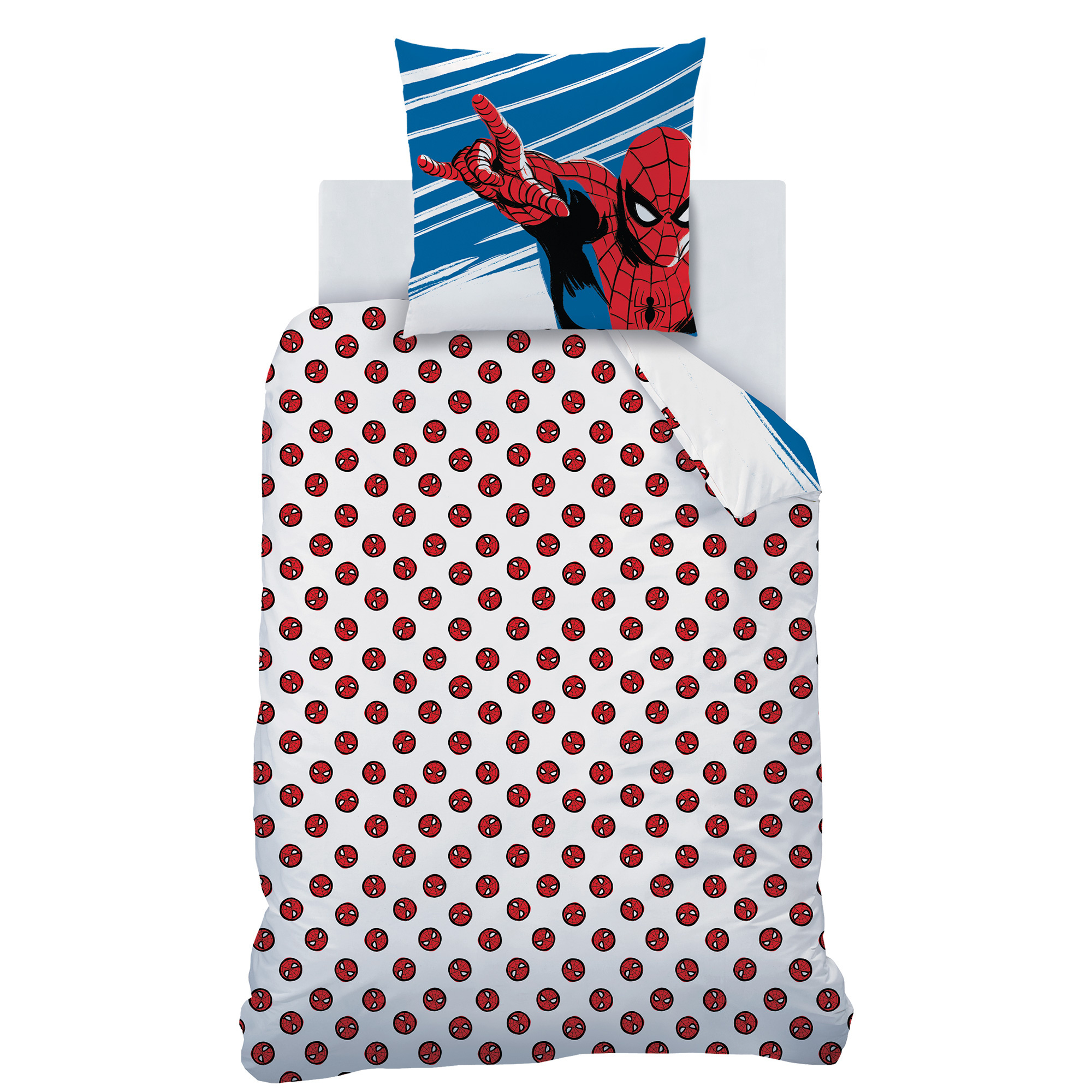 Spiderman Dekbedovertrek Anniversary - Eenpersoons - 140 x 200 cm - Katoen