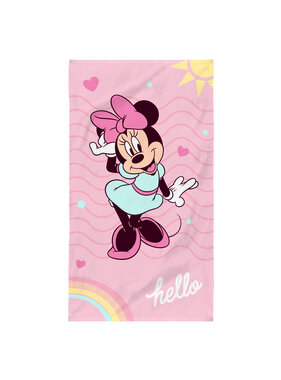 Disney Minnie Mouse Beach towel Hello 70 x 120 cm Cotton