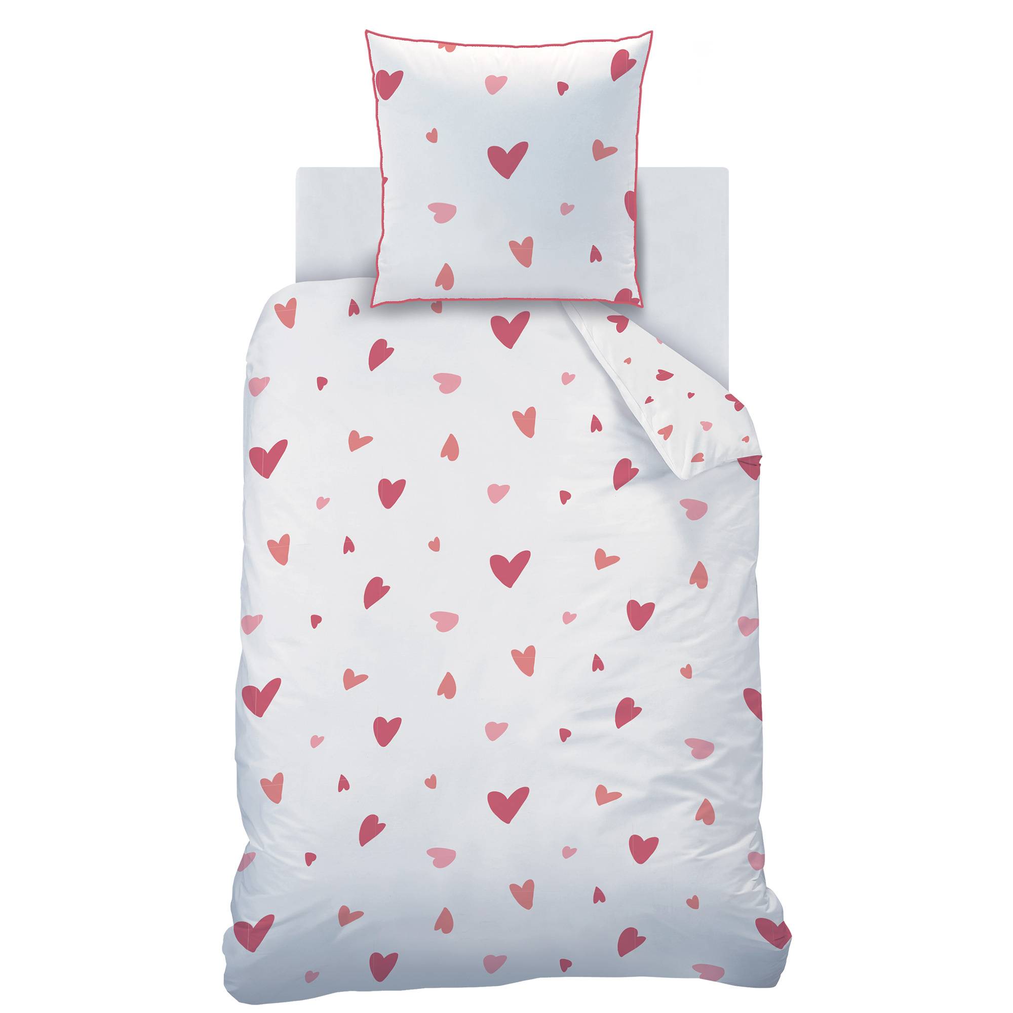 Matt & Rose Duvet cover Heart - Single - 140 x 200 cm - Cotton