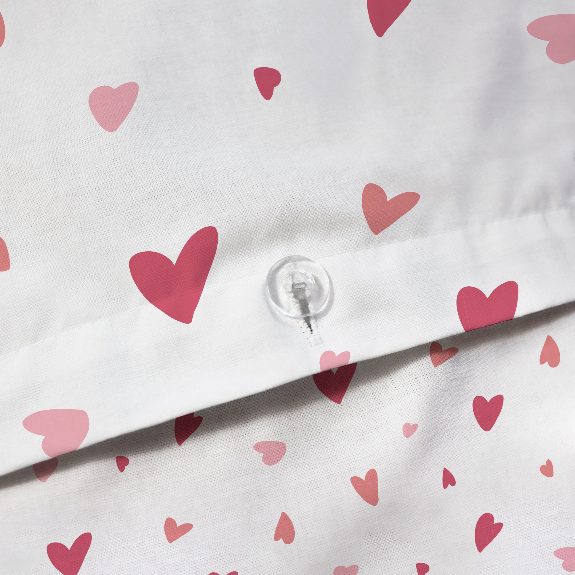 Matt & Rose Duvet cover Heart - Single - 140 x 200 cm - Cotton