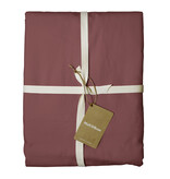 Matt & Rose Set Pillowcases Bordeaux Red - 65 x 65 cm - Washed Cotton