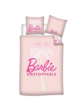Barbie Dekbedovertrek, Unstoppable 140 x 200 / 63 x 63 cm Polyester