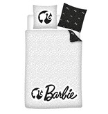 Barbie Duvet cover, Black White - Single - 140 x 200 - Polyester