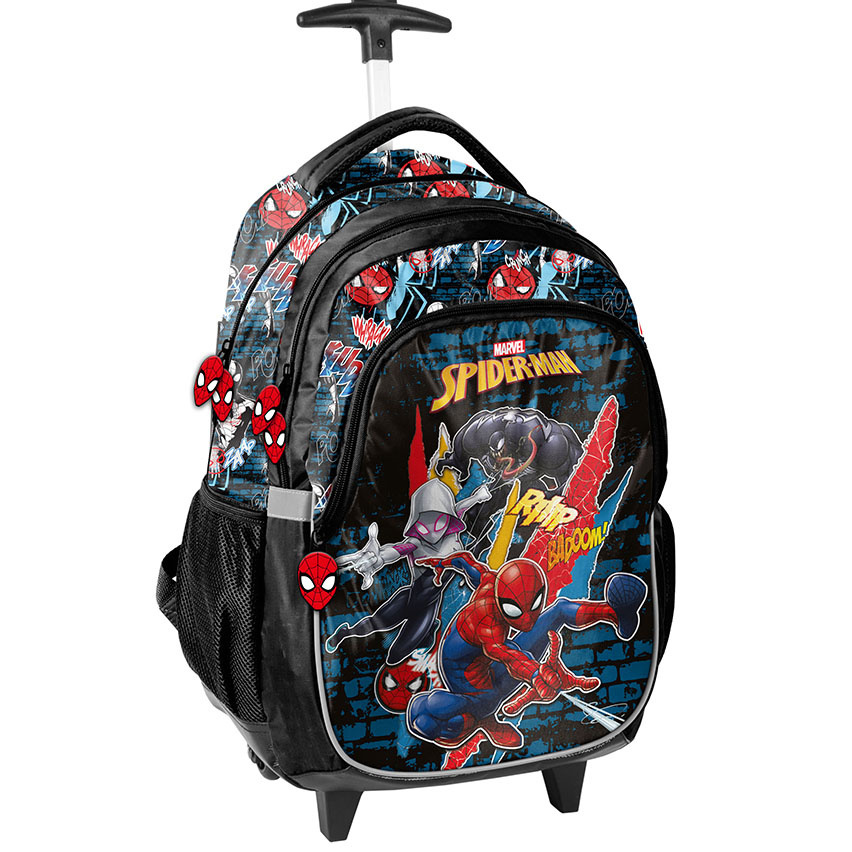 Spiderman Rugzak Trolley, Jump - 48 x 30 x 20 cm - Polyester