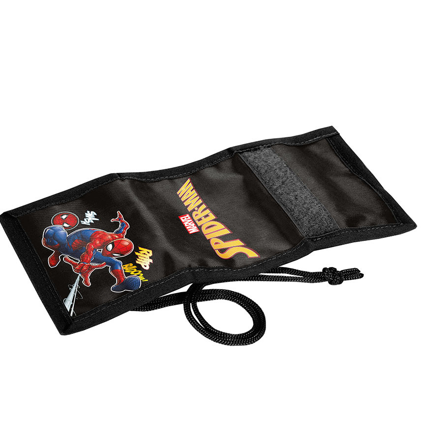 Spiderman Portemonnee, Jump - 12 x 8,5 x 1 cm - Polyester