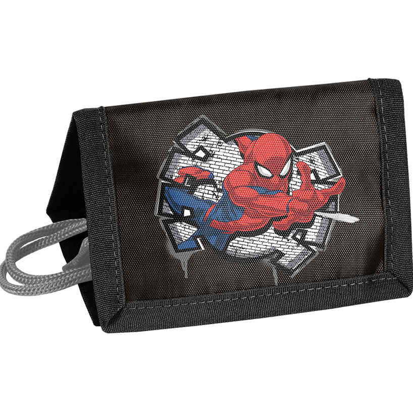 Spiderman Wallet, Danger - 12 x 8.5 x 1 cm - Polyester