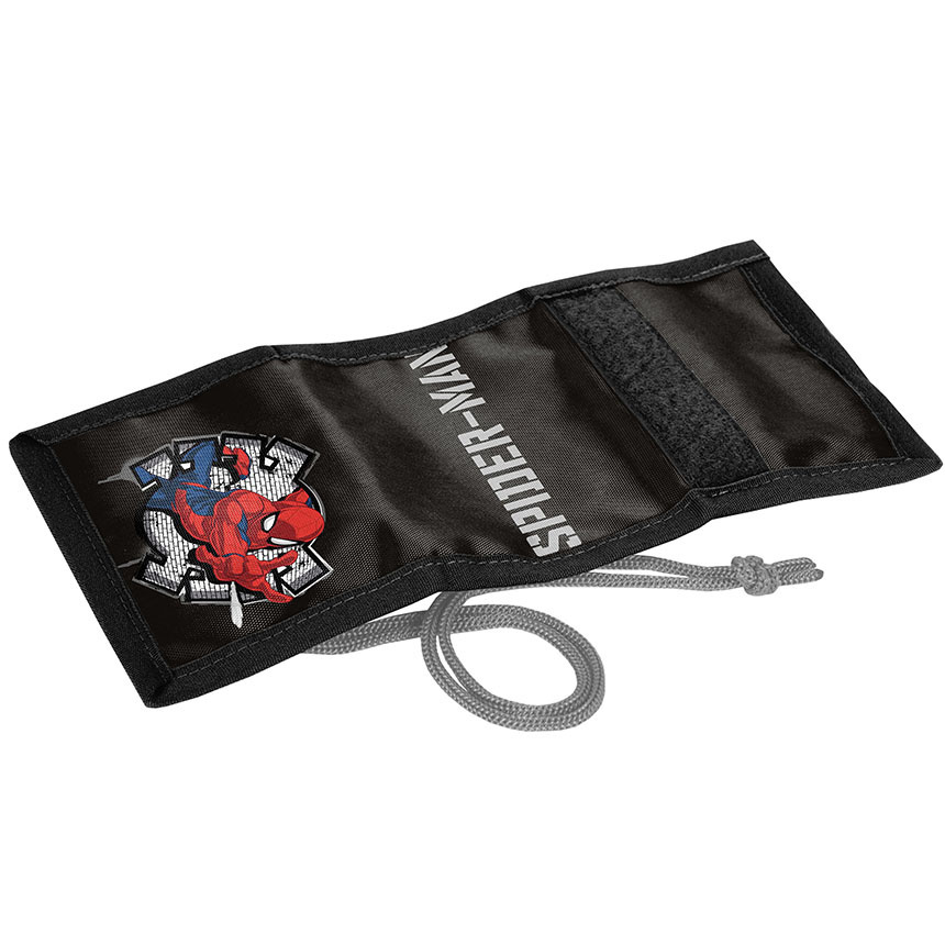 Spiderman Wallet, Danger - 12 x 8.5 x 1 cm - Polyester