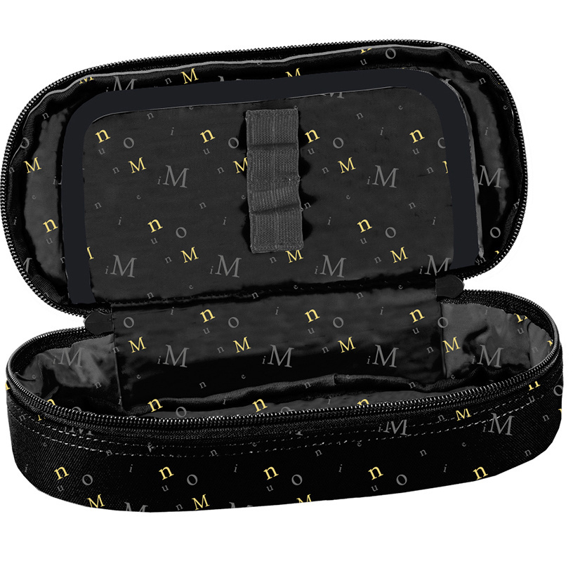 Disney Minnie Mouse Pencil case, Gold - 23 x 10 x 5 cm - Polyester