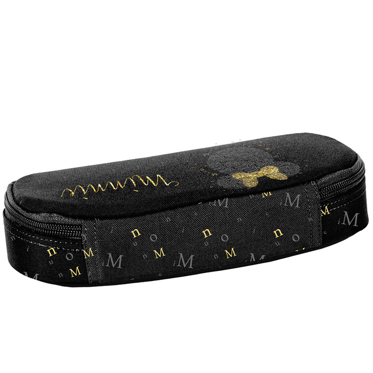 Disney Minnie Mouse Pencil case, Gold - 23 x 10 x 5 cm - Polyester