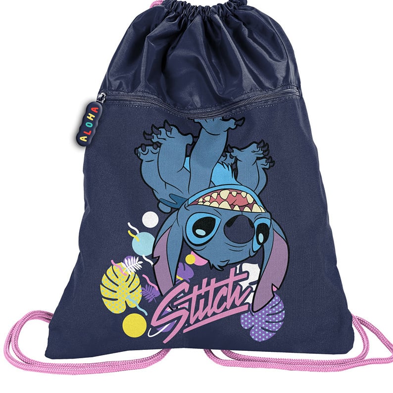 Disney Lilo & Stitch Gym bag, Upside Down - 46 x 37 cm - Polyester