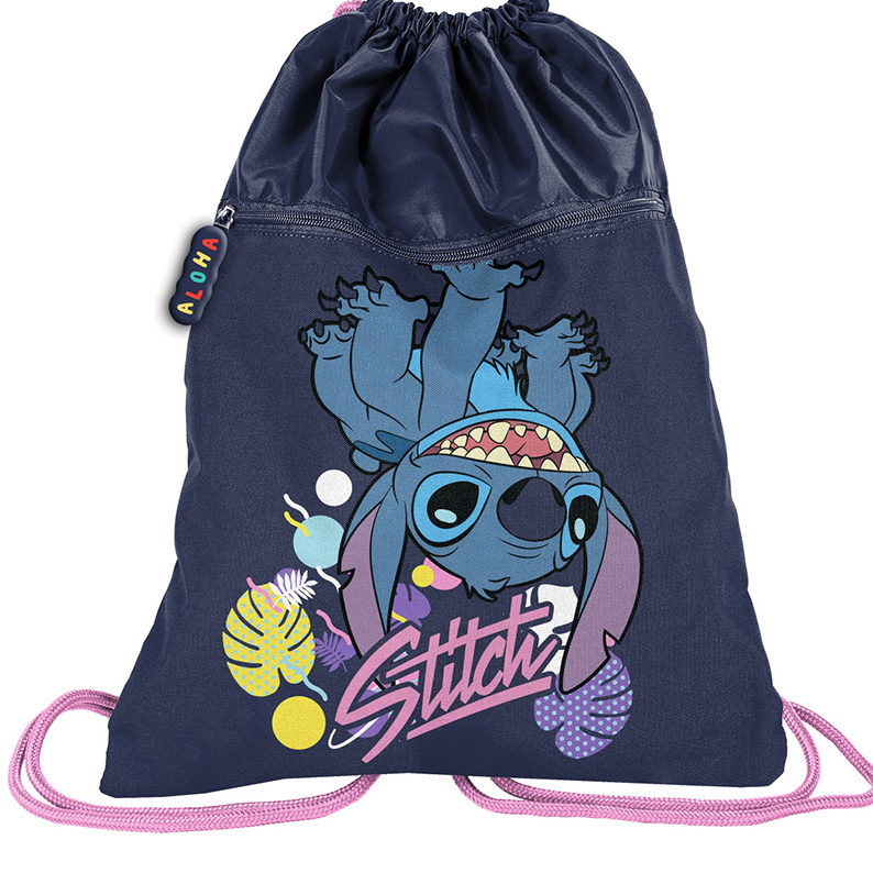 Disney Lilo & Stitch Gymbag, Upside Down - 46 x 37 cm - Polyester